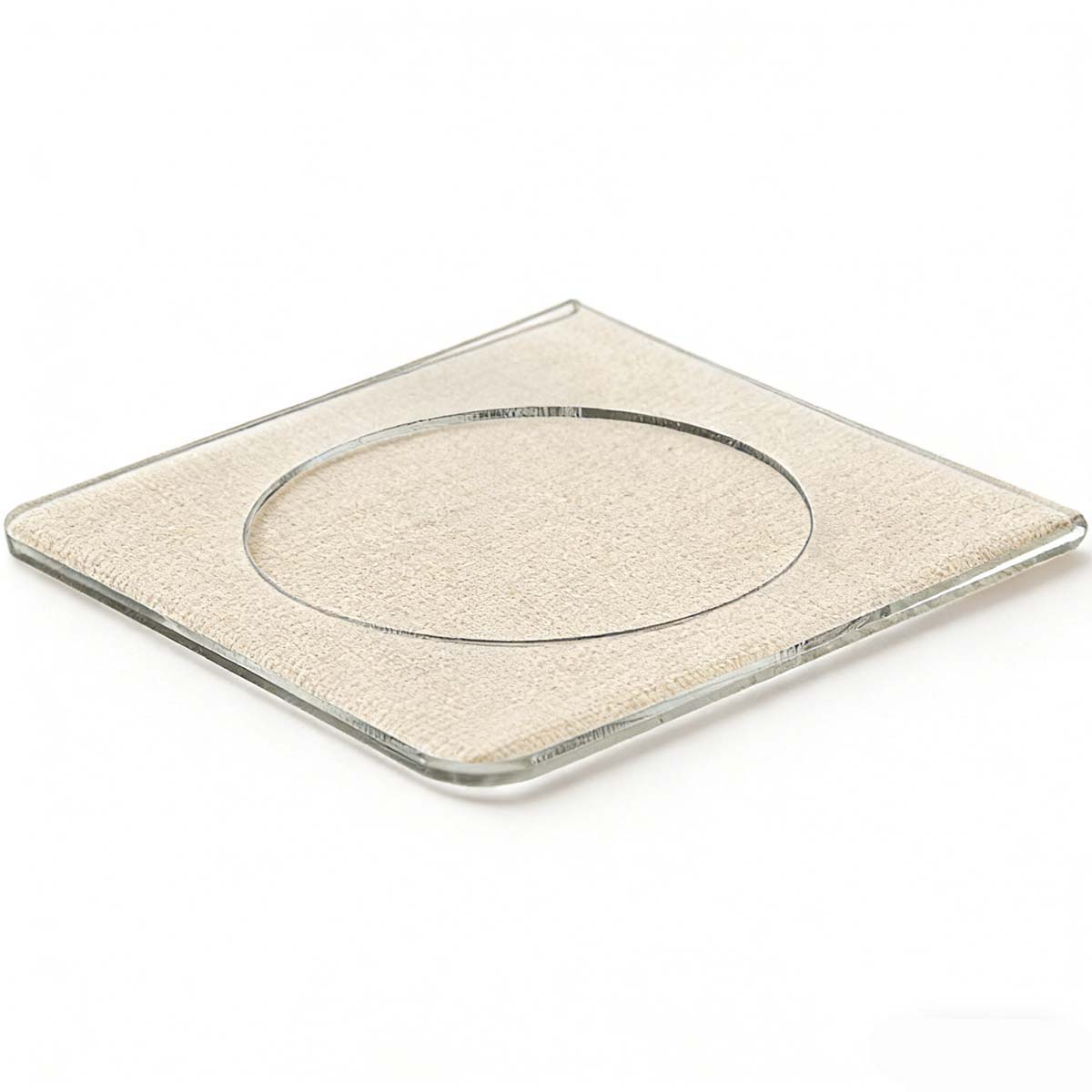 Clear Acrylic Napkin Coaster
