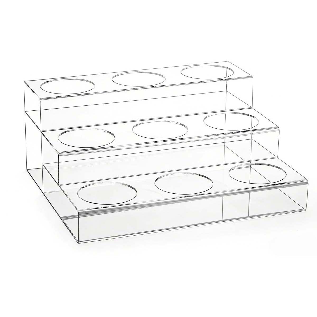 3-Tier Acrylic Wine Bottle Holder