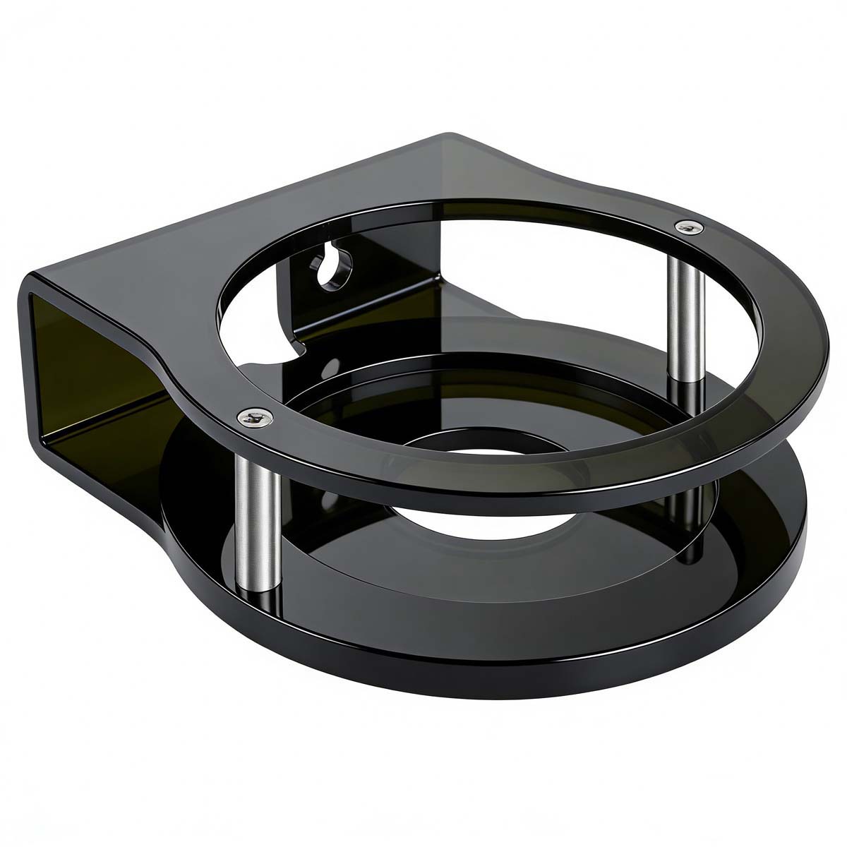 Acrylic Echo Dot 5th Gen Wall Mount Stand – Clear Alexa Speaker Holder