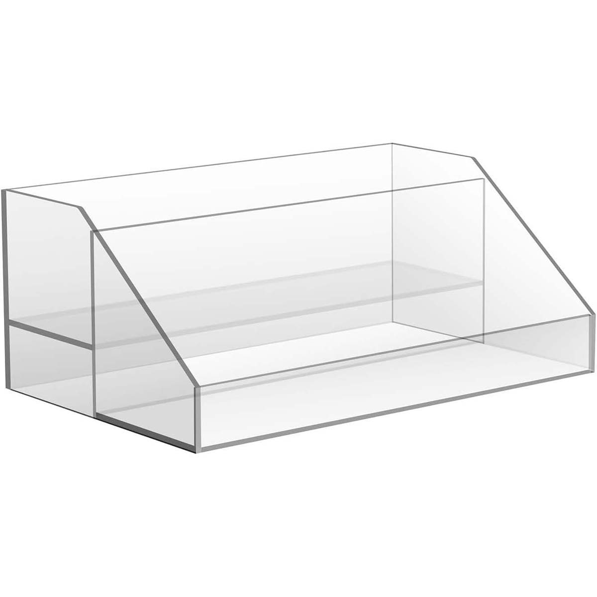 Deluxe Layered Acrylic Cosmetic & Makeup Organizer