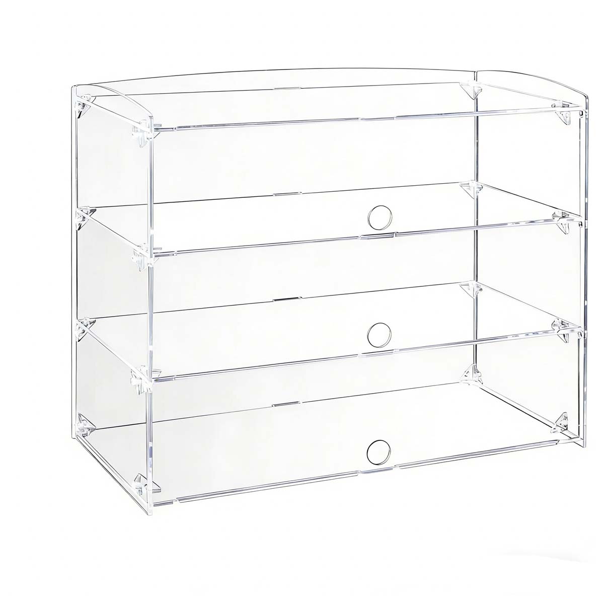 3-Tier Clear Acrylic Pastry / Bread / Cake / Figure / Toy Display Case
