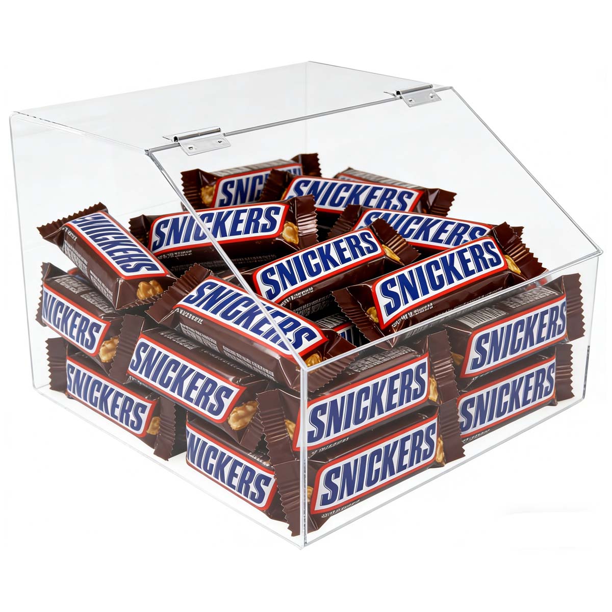 Clear Acrylic Candy Sweets Bin with Lid (Self-Serve Display Container)