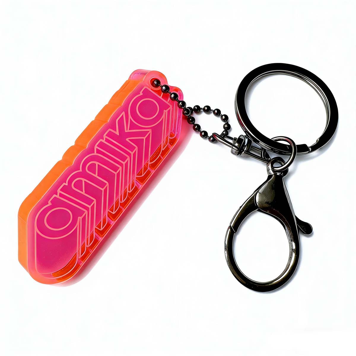 Keychain with Custom Acrylic Logo 
